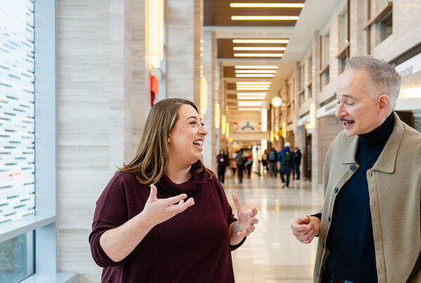 Dr. Allison Hockman speaking with a patient as part of the Complete Concierge Care model
