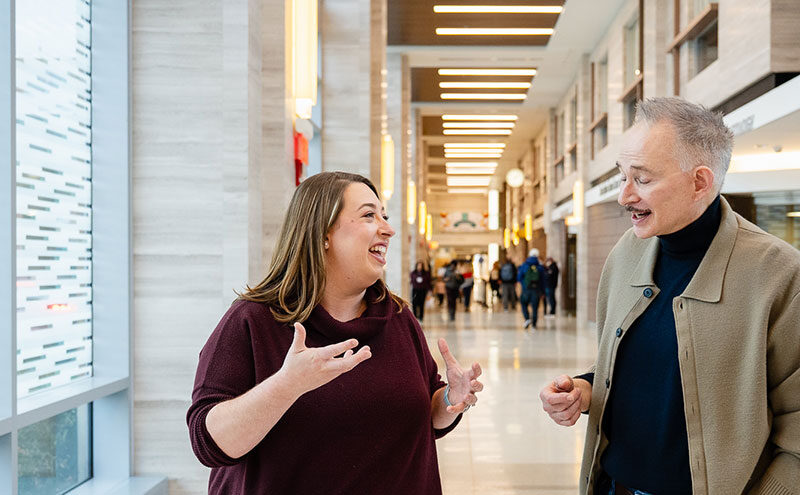 Dr. Allison Hockman speaking with a patient as part of the Complete Concierge Care model